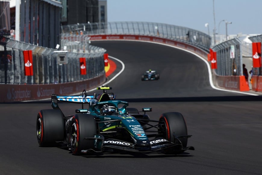 Formula One F1 - Spanish Grand Prix - Madring, Madrid, Spain - September 12, 2026
Aston Martin's Fernando Alonso during qualifying REUTERS/Albert Gea