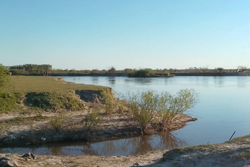 joven desaparecido en el río Salado