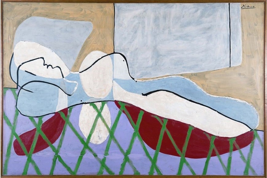 "Femme allongée". Foto: MNBA