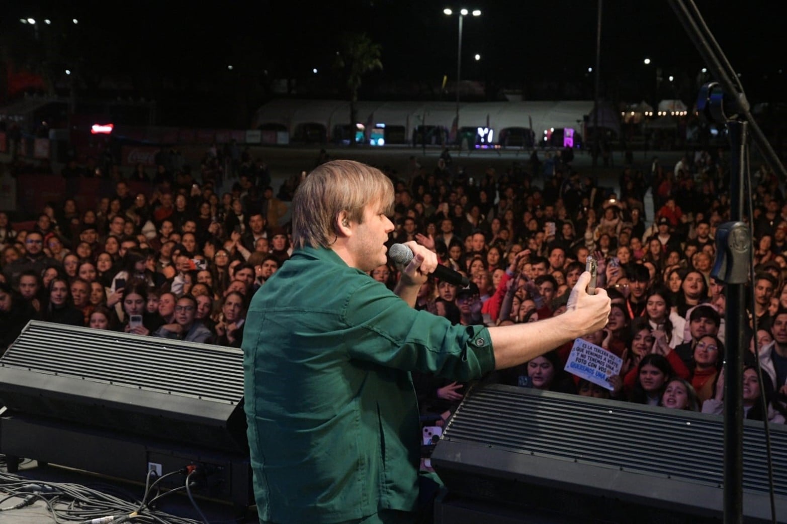 El Litoral en el Fan Fest de la tercera jornada de los Juegos Suramericanos en Santa Fe.