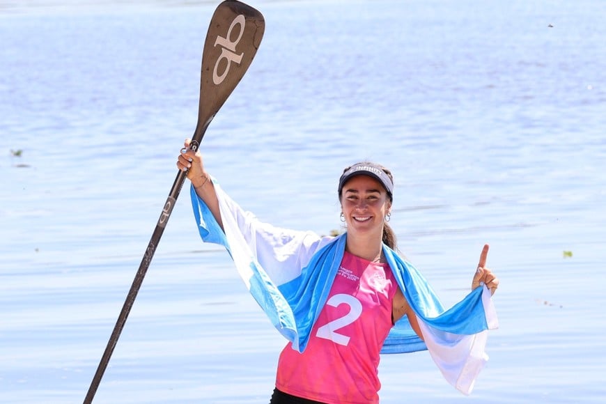 La participación de Stand Up Paddle tuvo su estreno en la ciudad de Santa Fe.