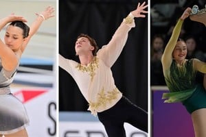Rodríguez encabezó la cosecha argentina con el oro en el Libre masculino.