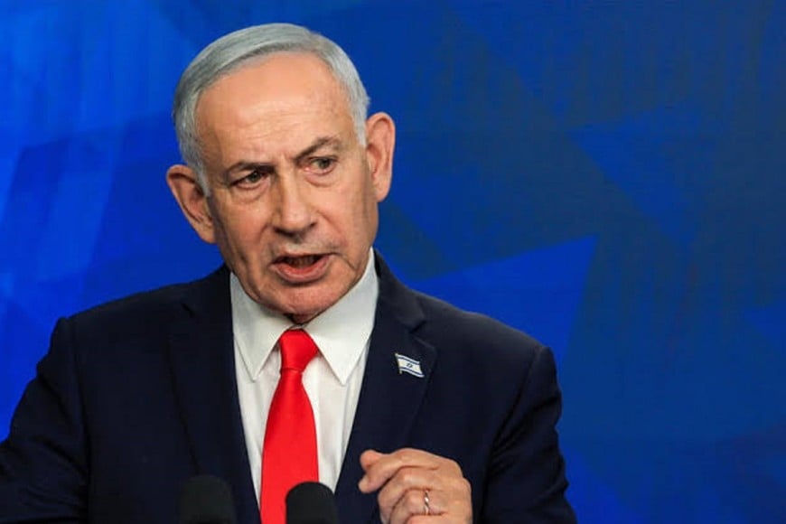 Benjamín Netanyahu, primer ministro de Israel. Es famoso un discurso suyo, de 2019, que demuestra que en su momento adoptó una actitud muy equivocada: facilitarle las cosas a Hamás y cometer una subestimación fatal.