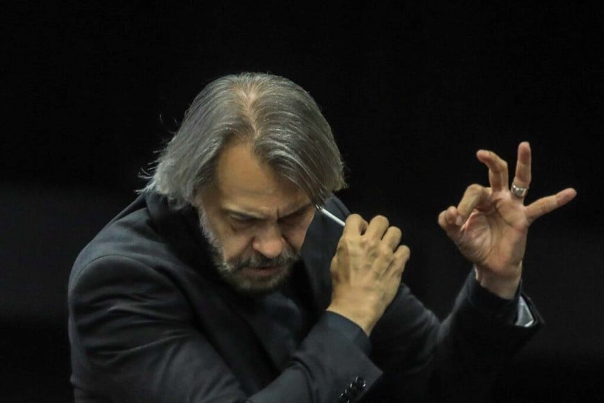 Silvio Viegas, titular de la Orquesta Sinfónica Provincial de Santa Fe