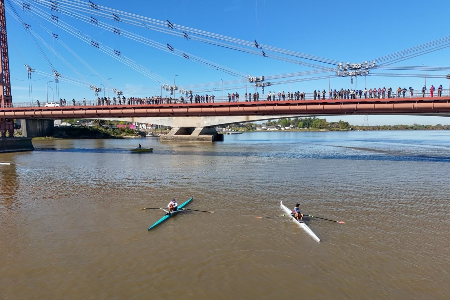 Comenzó la competencia de remo convencional de los XIII Juegos Suramericanos Santa Fe 2026.