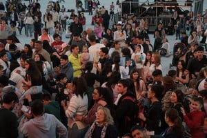 El Litoral en el Fan Fest de la cuarta jornada de los Juegos Suramericanos.