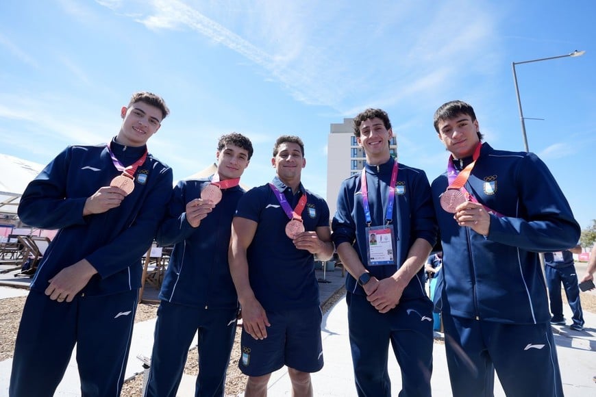 Los deportistas compartieron sus sensaciones tras las competencias.