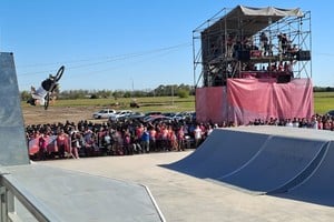 Manuel Turone ganó el bronce en BMX Freestyle en Rafaela.