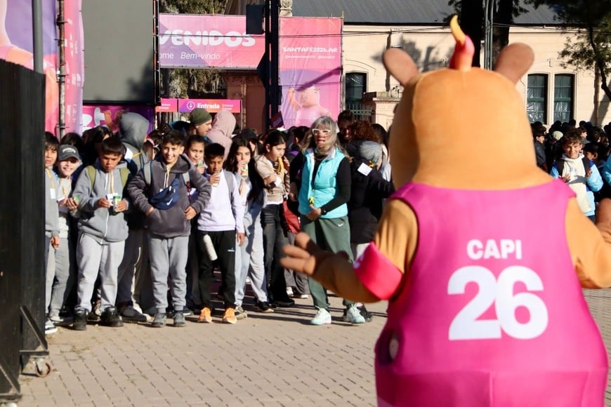 Los estudiantes también participan de las propuestas de los Fan Fest.