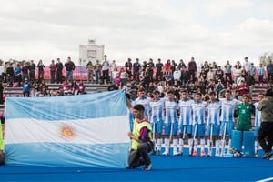 El combinado nacional mantuvo la presión y amplió la diferencia mediante acciones de jugada.