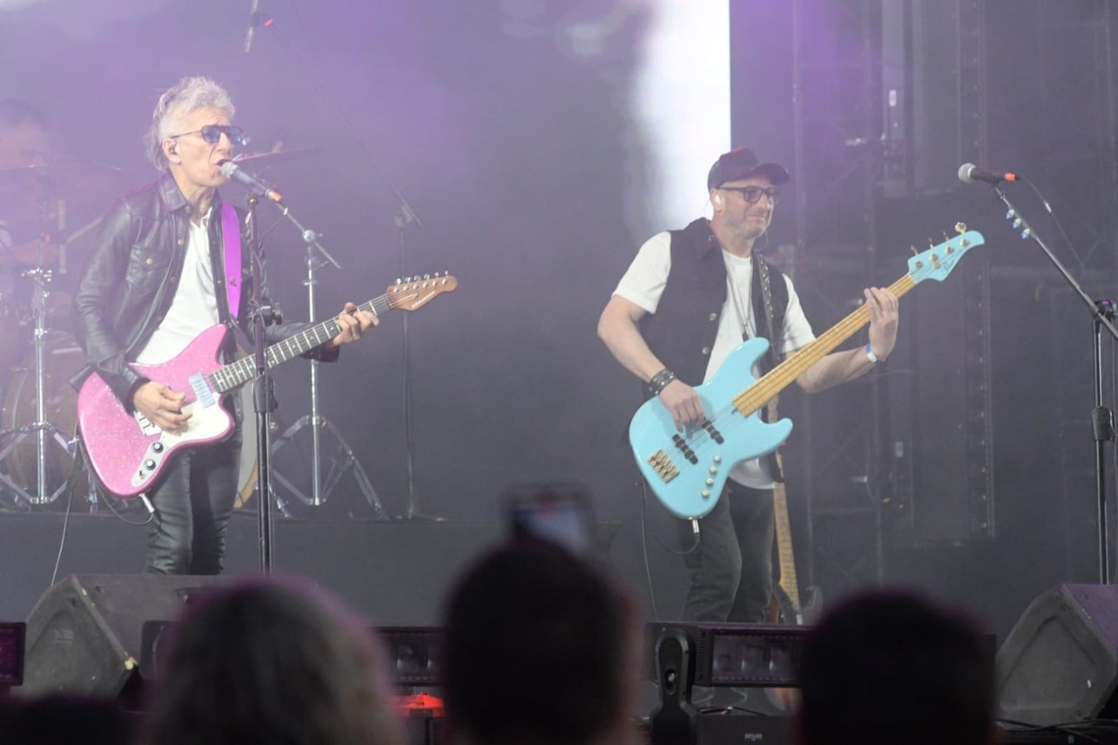 Los Tipitos sonando en el Fan Fest de la ciudad de Santa Fe.