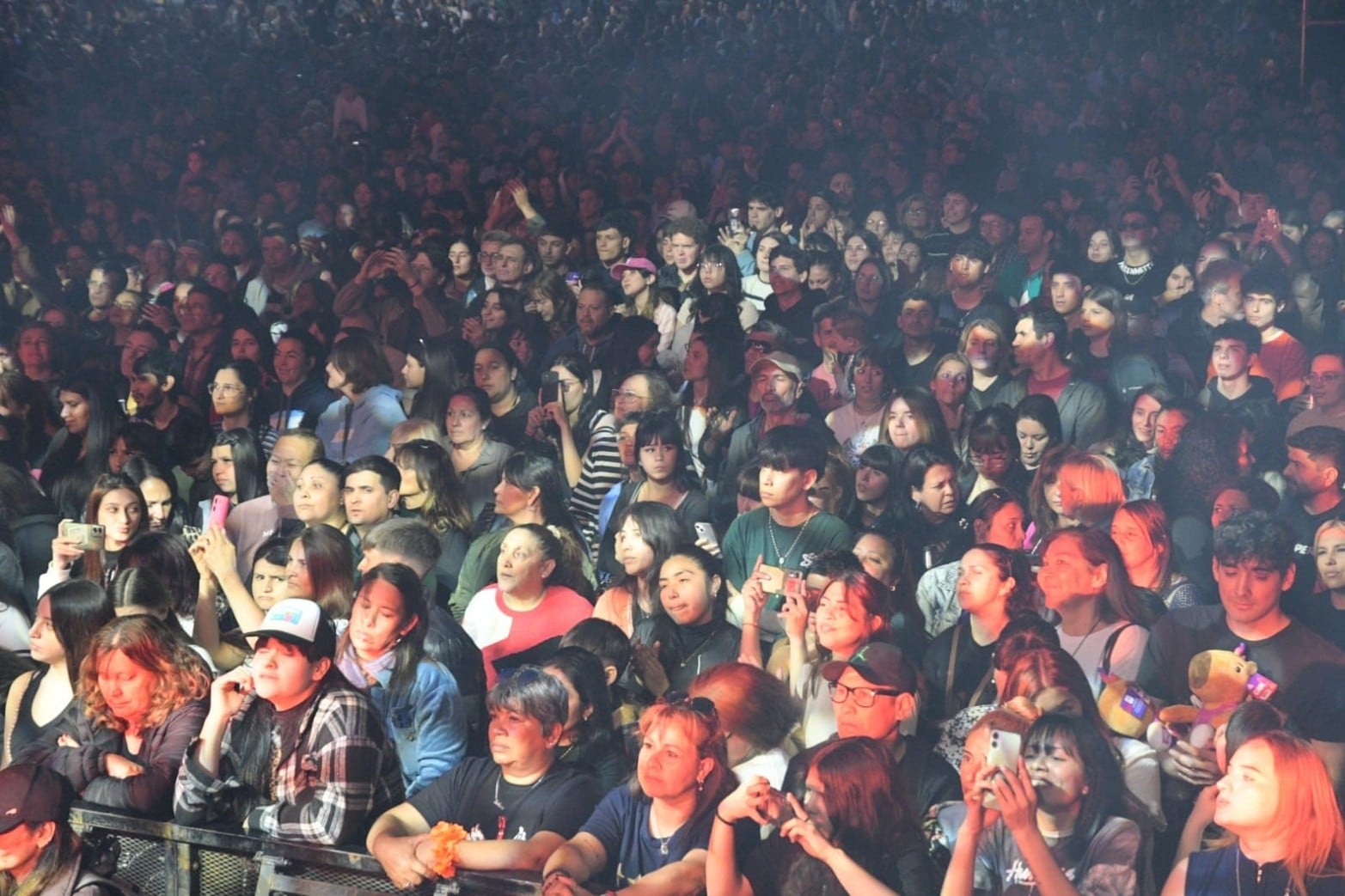 El Fan Fest repleto de santafesinos.