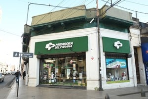 La sucursal del centro está ubicada en San Martín y Perón. Crédito: Flavio Raina.