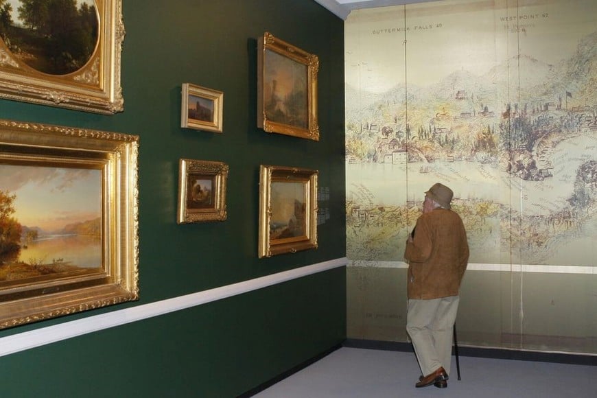 Exposición "Los paisajes americanos" de Asher B. Durand. Foto: Fundación Juan March