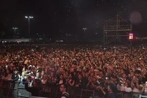 La música volvió a reunir a miles de personas alrededor de los Juegos Suramericanos. Foto: Manuel Fabatía.