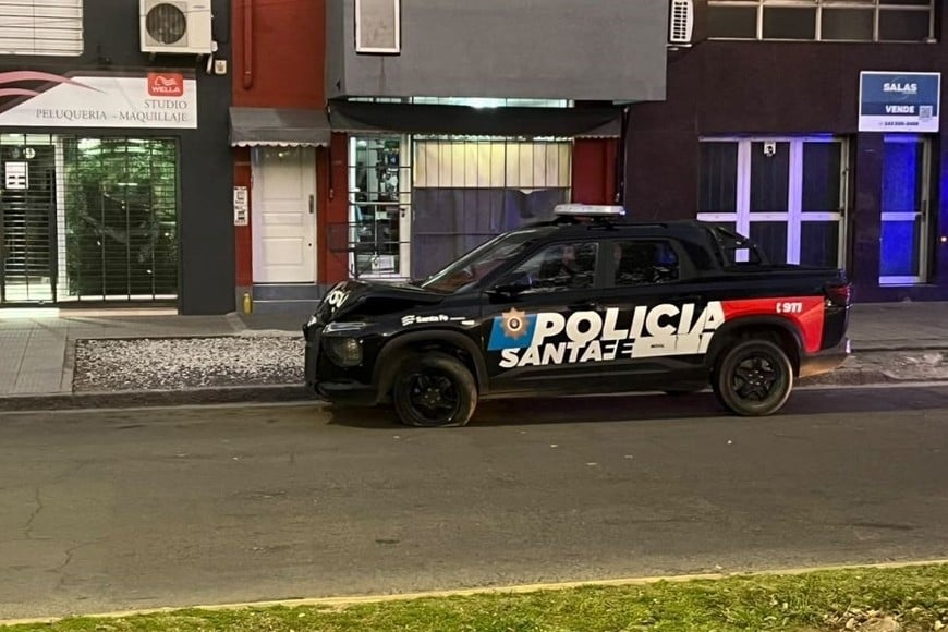 choque patrullero Freyre y Mendoza
