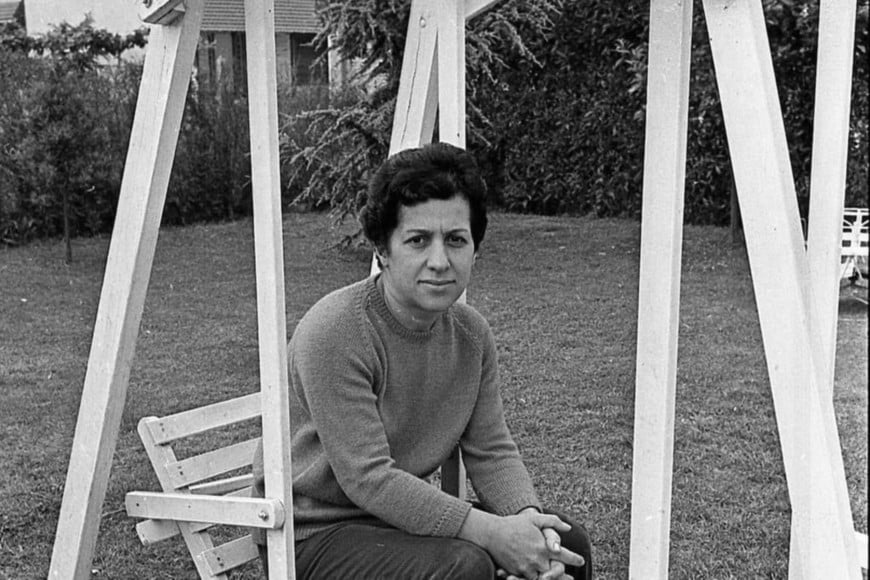 Griselda Gambaro, escritora y dramaturga argentina, en su juventud