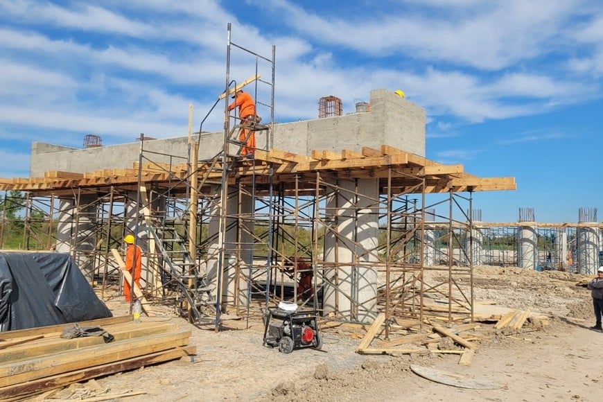 Reconquista-Avellaneda: avanza la construcción del puente de 210 metros sobre el arroyo El Rey