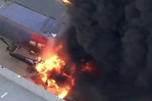 Realizaba una cobertura aérea de un accidente de tránsito