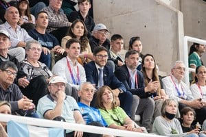 Pullaro pasó por Rafaela por los Juegos Suramericanos en Rafaela. Foto: Gobierno de la Provincia