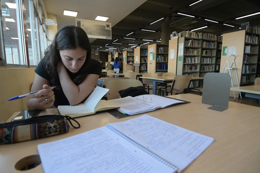 En un escenario de cambios acelerados, la universidad mantiene un papel que excede la transmisión de contenidos: enseñar a estudiar, seleccionar información y construir conocimiento propio. Foto: Manuel Fabatía.