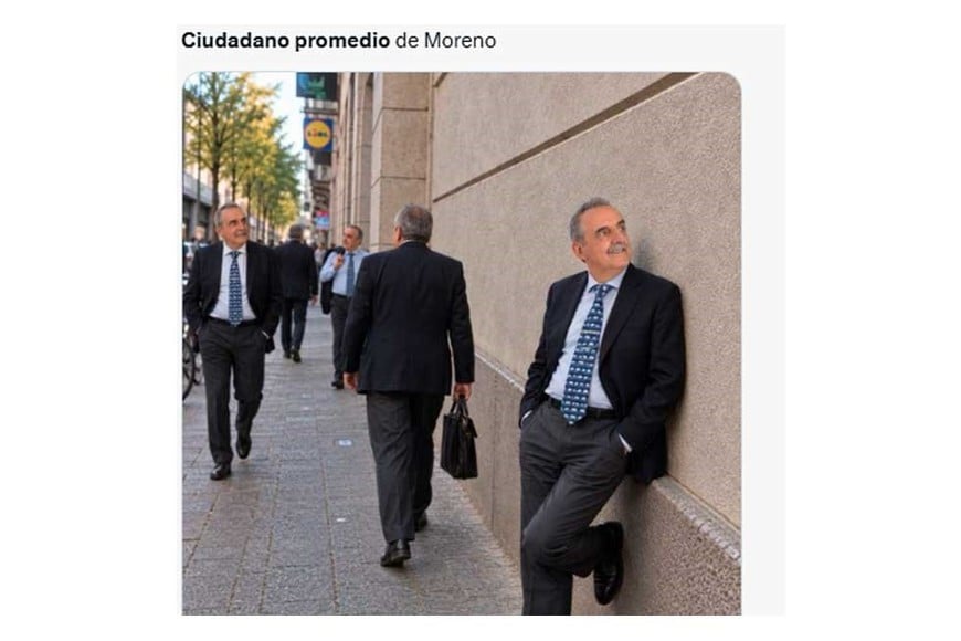 Moreno, por el ex ministro kirchnerista.