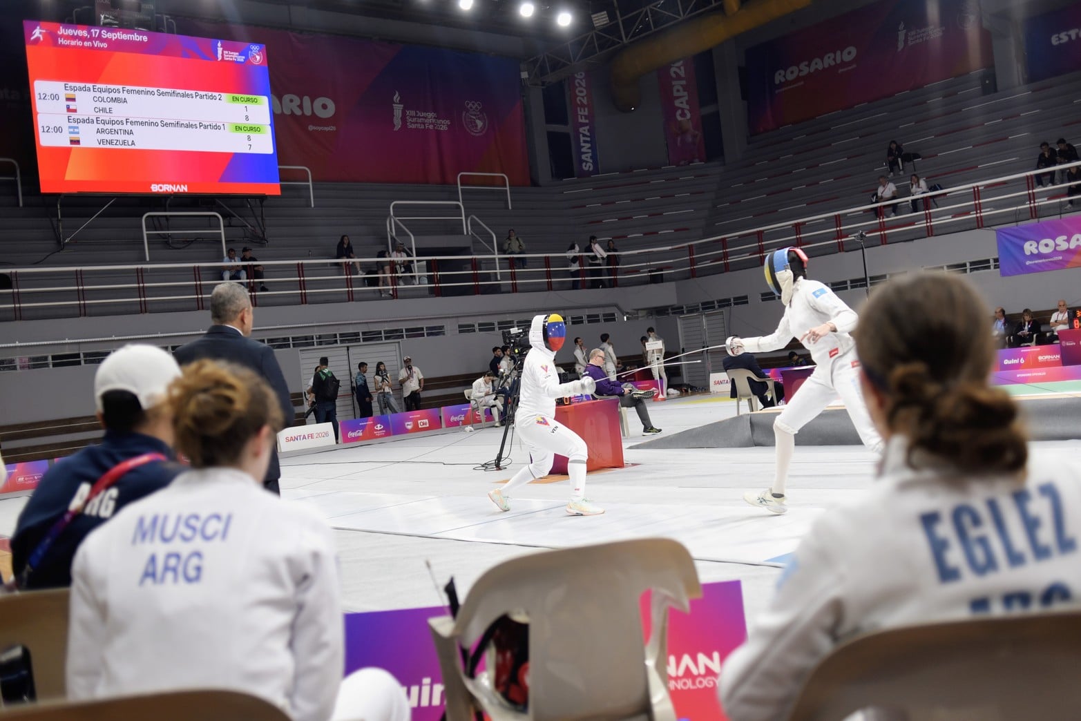 Sexta jornada de los Juegos Suramericanos 2026.