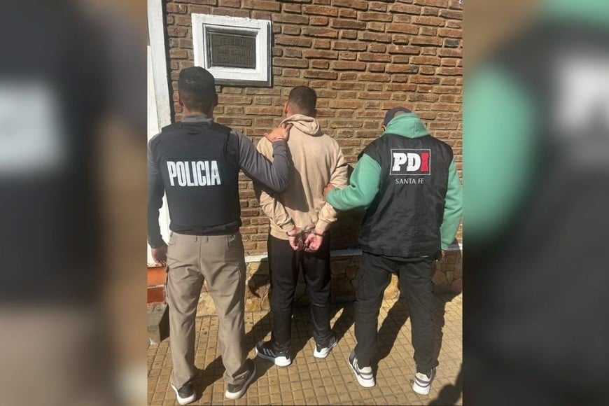 El joven detenido habría sido el autor de los disparos. Foto: El Litoral
