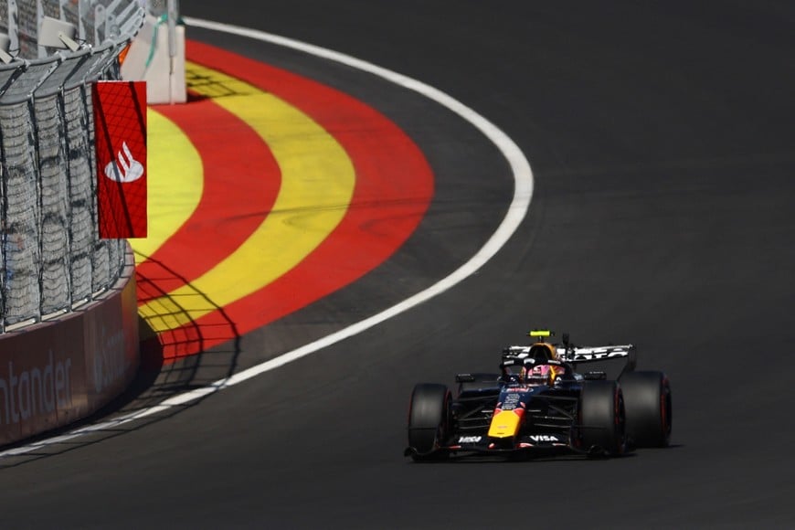 Formula One F1 - Spanish Grand Prix - Madring, Madrid, Spain - September 12, 2026
Red Bull's Liam Lawson during qualifying REUTERS/Albert Gea