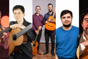 Figuras: Tolato Trzuskot, Gaspar Macor, Folclore en Guitarras, Blas Basualdo y Juan Martín Caraballo. Fotos: Gentileza producción