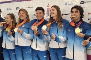 Los protagonistas del seleccionado argentino de Stand Up Paddle.