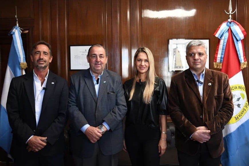 Carolina Losada y Juan Pablo Poletti se refierieron a la ley.