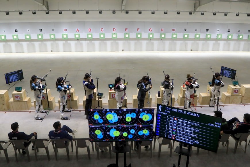 El centro de tiro ubicado en Recreo. Crédito: Suramericanos