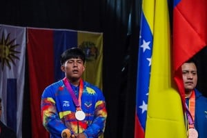 Levantamiento de pesas: Ángel Rodríguez y el récord mundial que se hizo esperar en Rosario