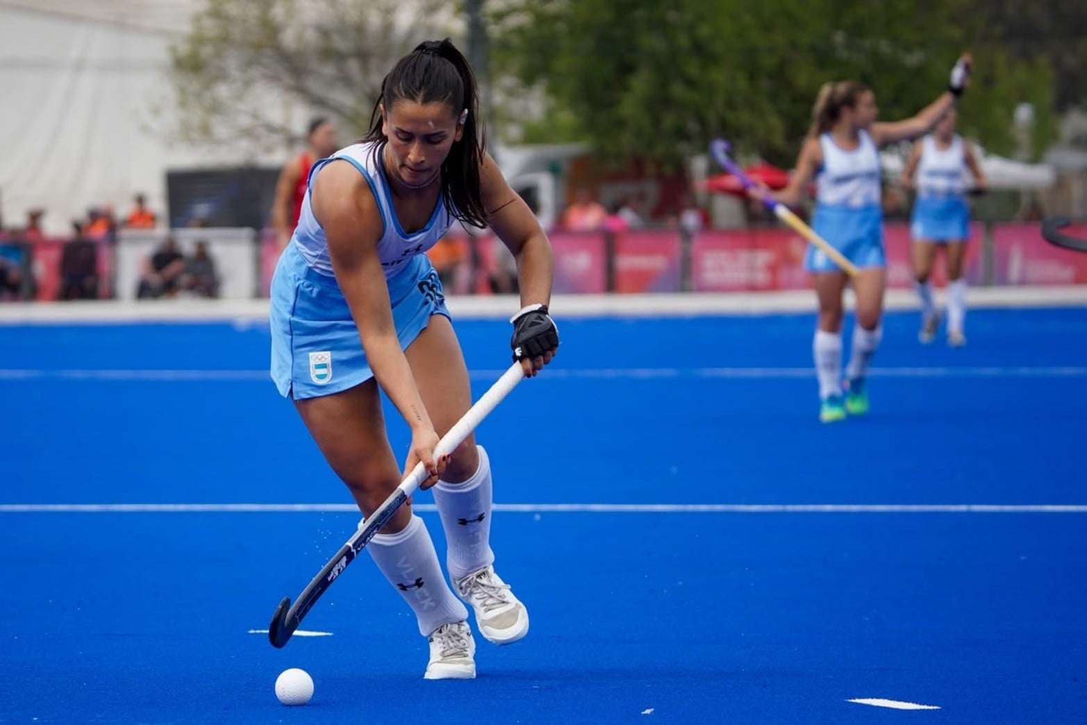 Las Leonas-Chile en el Estadio ASH.