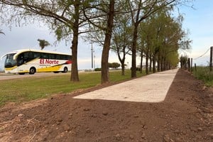 La ciclovía de San Agustín llegó al 50% de ejecución