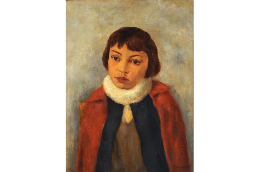 "La niña de cuello blanco". Foto: Museo Nacional de Bellas Artes