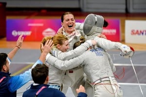 Argentina sumó un nuevo oro en Esgrima. Crédito: Odesur