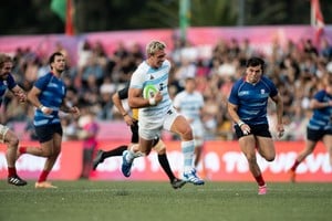 Los Pumas 7`s vencieron a Paraguay.