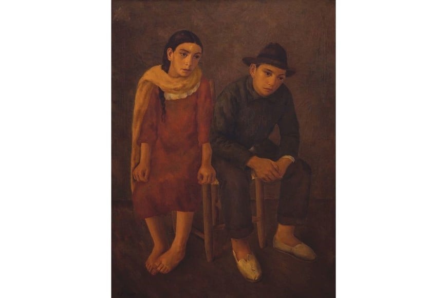"Muchachos santiagueños". Foto: Museo Castagnino-Macro