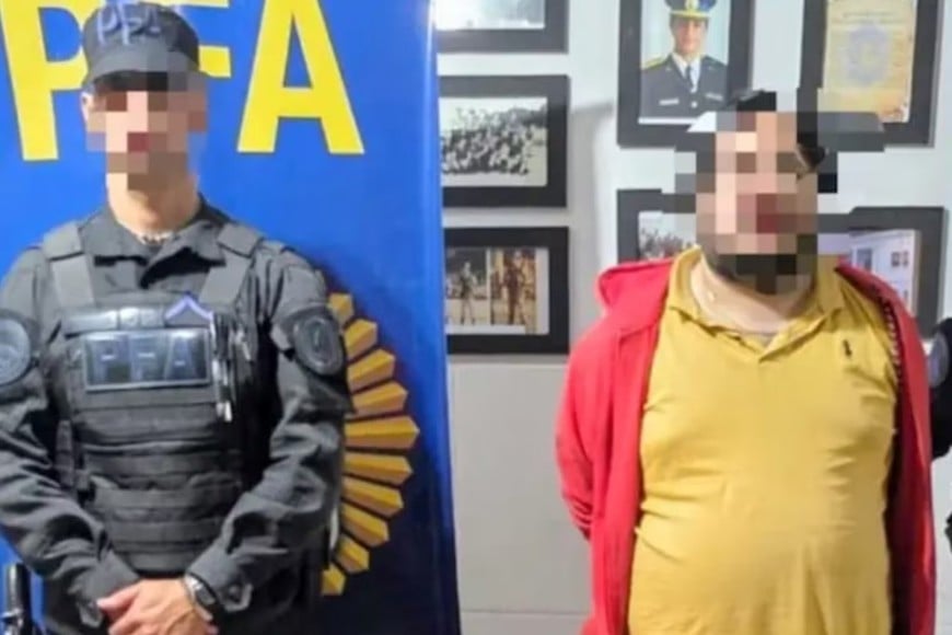 El operativo policial que permitió localizar al hombre en Paraná.