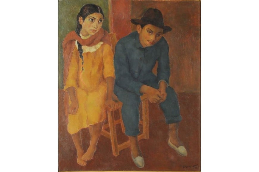 "Santiagueños". Foto: Museo Nacional de Bellas Artes