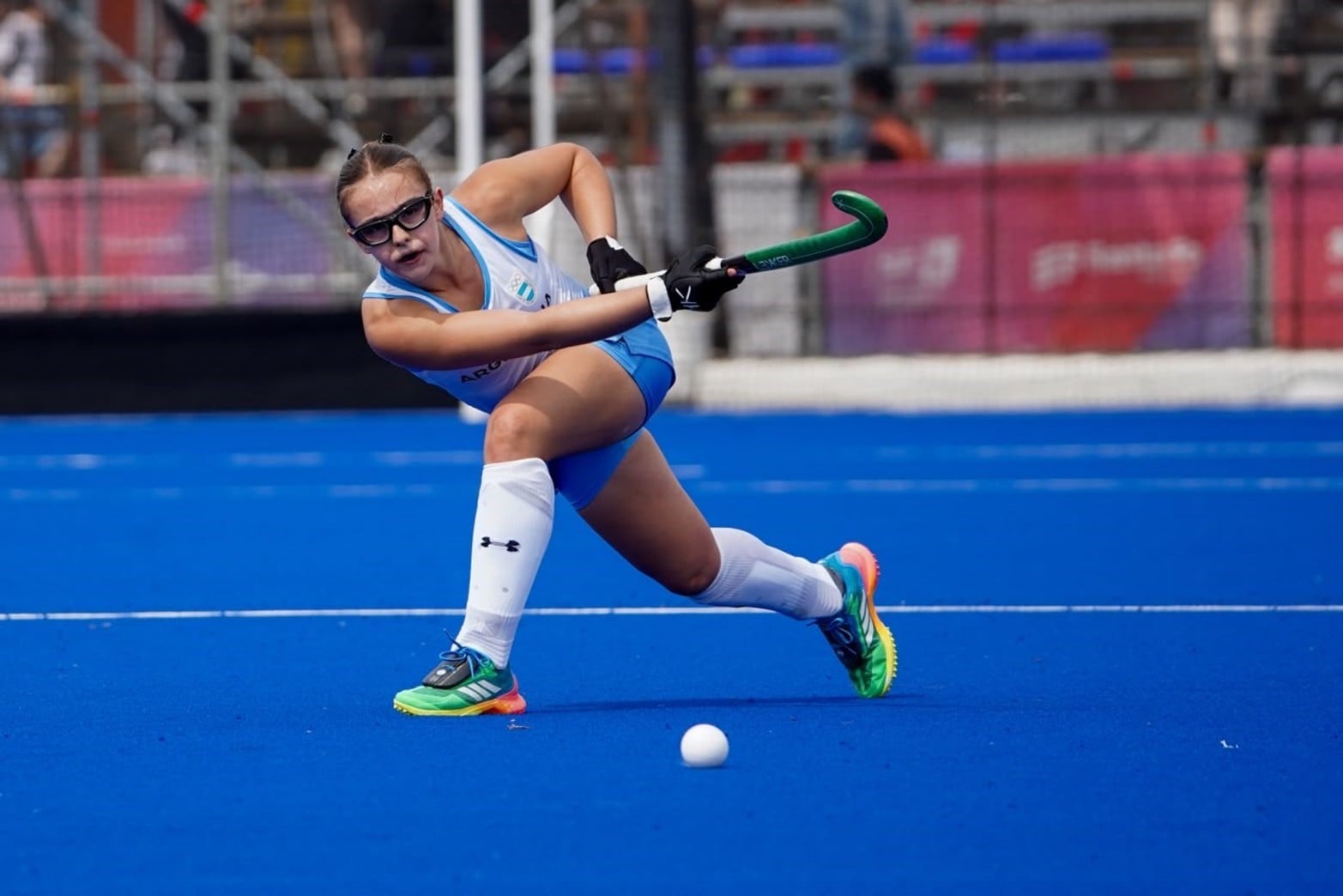 Las Leonas-Chile en el Estadio ASH.