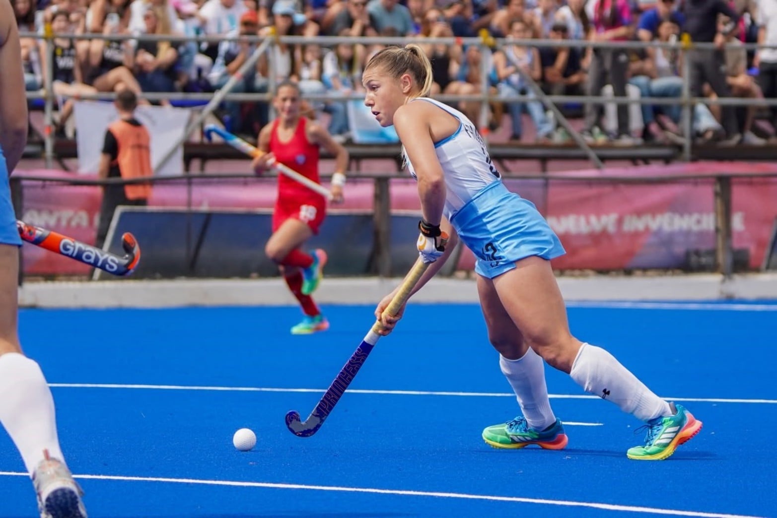 Las Leonas-Chile en el Estadio ASH.