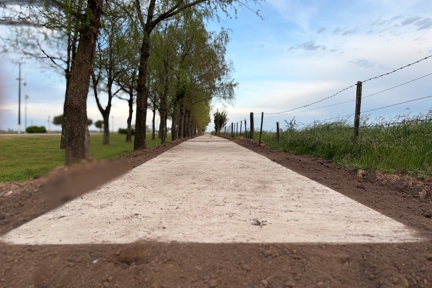 La ciclovía de San Agustín llegó al 50% de ejecución