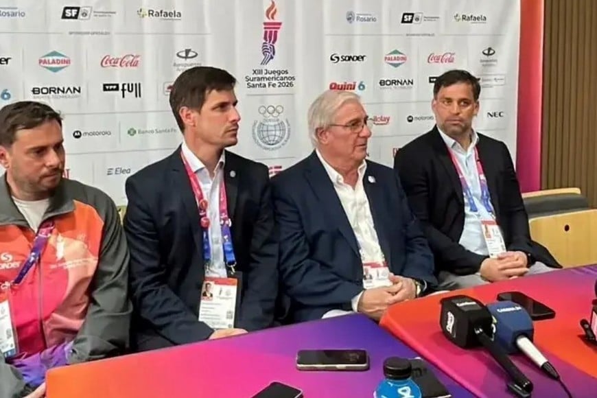 El presidente del Comité Olímpico Argentino y de ODESUR visitó la ciudad durante las competencias de Santa Fe 2026 y valoró los escenarios deportivos, la organización y el impacto que dejará el evento.