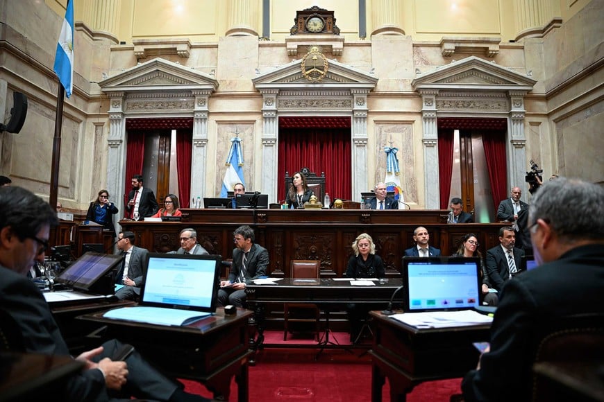Extensa jornada en Senado.