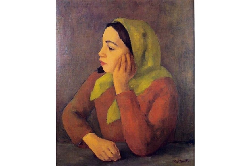 "Pensativa". Foto: Colección privada