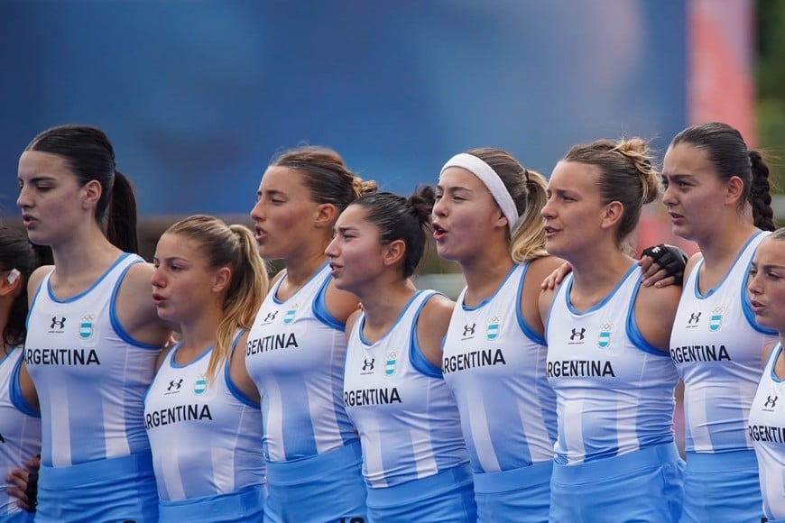 Las Leonas-Chile en el Estadio ASH. Foto: Fernando Nicola
