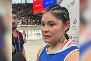 Lorena Balbuena ganó la medalla de plata en boxeo.